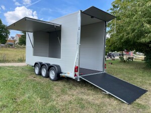 Kofferanhänger Sirius G High Rampe Tür Kombi...