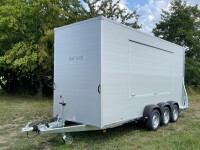 Kofferanhänger Sirius G High Rampe Tür Kombi · 3.500 kg, 523×175×242 cm