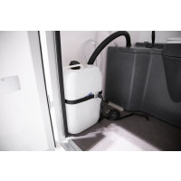 RESPO Anhänger Mobile Doppeltoilette autark einsetzbar