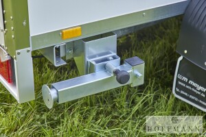 Kühlanhänger wm meyer mit Rohrbahn AZK 2730/156 60/60 K · 2.700 kg, 295×155 cm