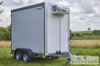 Kühlanhänger wm meyer mit Rohrbahn AZK 2730/156 60/60 K · 2.700 kg, 295×155 cm
