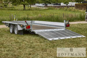 Baumaschinenanhänger Martz Tandem · 3.500 kg, 400×183 cm