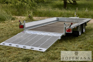 Baumaschinenanhänger Martz Tandem · 3.500 kg, 400×183 cm