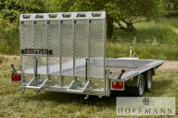 Baumaschinenanhänger Martz Tandem · 3.500 kg, 400×183 cm