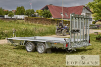 Baumaschinenanhänger Martz Tandem · 3.500 kg, 400×183 cm