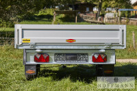 Rückwärtskipper Böckmann RK-AL 3016/27 bis E-Hydraulik · 2.700 kg, 306×165 cm