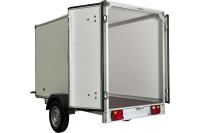 Kofferanhänger Variant 713 C2 Basic HC · 750 kg, 258×128×157 cm
