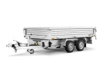 Dreiseitenkipper Humbaur HTK 3500.37 Pro Steel · 3.500 kg, 362×184 cm