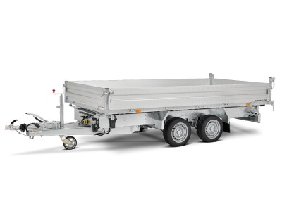 Dreiseitenkipper Humbaur HTK 3500.41 Parabelfeder · 3.500 kg, 410×210 cm