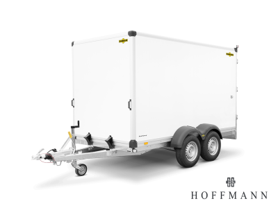 Kofferanhänger Tieflader Humbaur HK 303718-20 PF30 RA · 3.000 kg, 368×173×188 cm