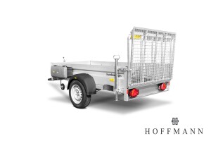 Tieflader mit Überfahrwand Humbaur HA 132513 ÜFW · 1.300 kg, 251×131 cm