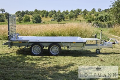 Baumaschinenanhänger Martz BAU-3 300/2 S · 3.500 kg, 288×153 cm
