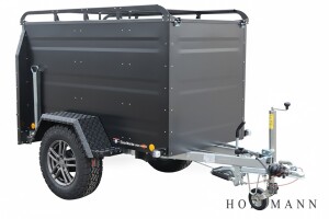Deckelanhänger TPV KT-EB2 Offroad Plus Anthrazit · gebremst, 1.000 kg