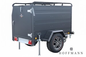 Deckelanhänger TPV KT-EB2 Offroad Plus Anthrazit · gebremst, 1.000 kg