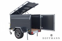 Deckelanhänger TPV KT-EB2 Offroad Plus Anthrazit · gebremst, 1.000 kg