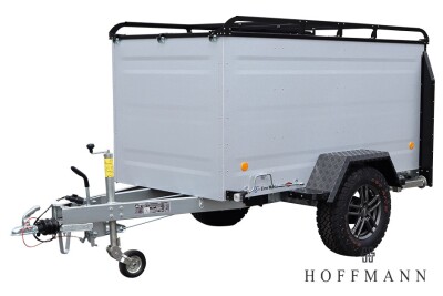 Deckelanhänger TPV KT-EB3 Offroad Plus Silber · gebremst, 1.300 kg