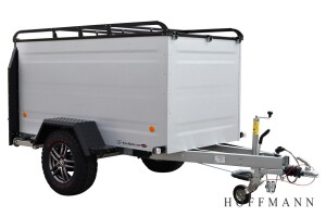 Deckelanhänger TPV KT-EB3 Offroad Plus Silber · gebremst, 1.300 kg