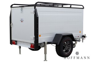 Deckelanhänger TPV KT-EB3 Offroad Plus Silber · gebremst, 1.300 kg