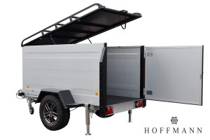 Deckelanhänger TPV KT-EB3 Offroad Plus Silber · gebremst, 1.300 kg