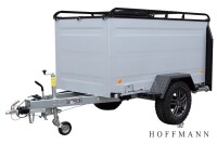 Deckelanhänger TPV KT-EB3 Offroad Plus Silber · gebremst, 1.300 kg