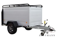 Deckelanhänger TPV KT-EB3 Offroad Plus Silber · gebremst, 1.300 kg