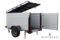 Deckelanhänger TPV KT-EB3 Offroad Plus Silber · gebremst, 1.300 kg