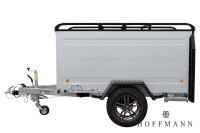 Deckelanhänger TPV KT-EB3 Offroad Plus Silber · gebremst, 1.300 kg