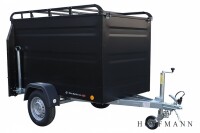 Deckelanhänger TPV KT-EU2 Plus Schwarz · ungebremst, 750 kg