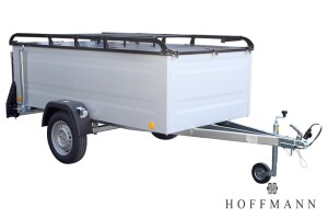 Deckelanhänger TPV KT-EU3 Silber · ungebremst, 750 kg