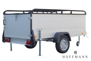 Deckelanhänger TPV KT-EU3 Silber · ungebremst, 750 kg