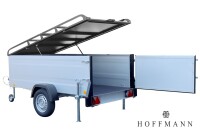 Deckelanhänger TPV KT-EU3 Silber · ungebremst, 750 kg