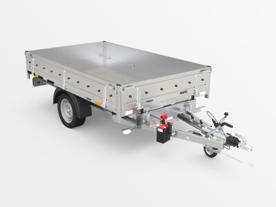 Rückwärtskipper MARTZ 250 C S 1,8T · Einachser · gebremst · 1.800 kg, 253×152 cm