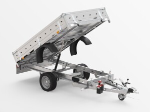 Rückwärtskipper MARTZ 250 C S 1,8T · Einachser · gebremst · 1.800 kg, 253×152 cm