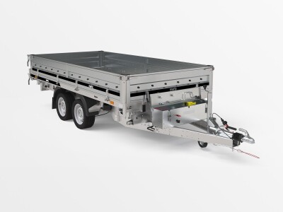 Dreiseitenkipper MARTZ 360/2 C 2,7T · Tandem · gebremst · 2.700 kg, 364×170 cm