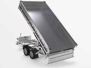 Dreiseitenkipper MARTZ 360/2 C 2,7T · Tandem · gebremst · 2.700 kg, 364×170 cm