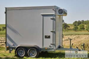 Kühlanhänger wm meyer mit Rohrbahn und...