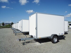 Kofferanhänger wm meyer AZ 2030/126 · 2.000 kg, 301×126 cm