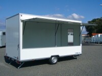 Imbissanhänger wm meyer VK 1335/220 · 1.300 kg, 350×220 cm