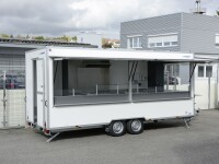 Imbissanhänger wm meyer VK 1335/220 · 1.300 kg, 350×220 cm