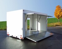 Imbissanhänger wm meyer VK 1335/220 · 1.300 kg, 350×220 cm