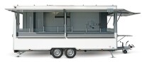 Backwaren-Verkaufsanhänger wm meyer VK 1745/240 · 1.700 kg, 450×240 cm