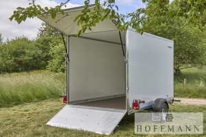 Senklift-Kofferanhänger wm meyer AZSL 1525/151 absenkbar · 1.500 kg, 251×151 cm