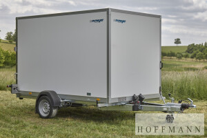 Senklift-Kofferanhänger wm meyer AZSL 1525/151 absenkbar · 1.500 kg, 251×151 cm