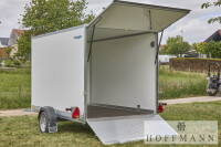 Senklift-Kofferanhänger wm meyer AZSL 1525/151 absenkbar · 1.500 kg, 251×151 cm